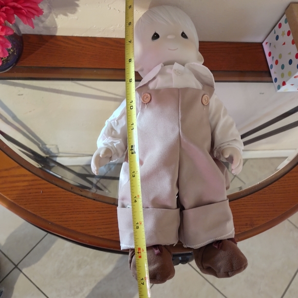 Vintage 1981 Big Precious Moments Enesco Porcelain Mikey Doll 17" Tall😍 - Picture 15 of 15